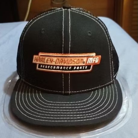 Topi new era Harley Davidson,Trucker, Snapfitted 714/738/58cm, official tag.tag wash di cut.original