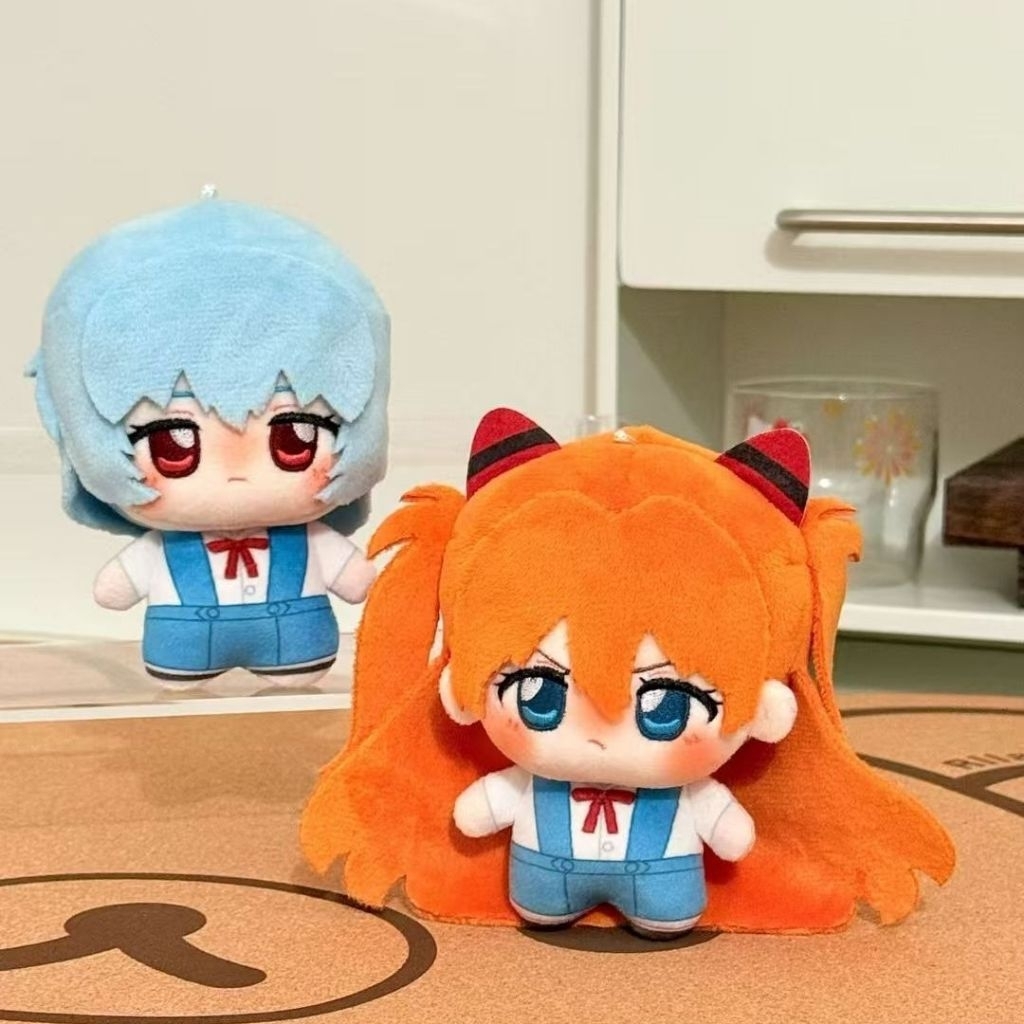 [PRE-ORDER]10CM Asuka Langey Rei Ayanami Gantungan Boneka Neon Genesis Evangelion Import Cute