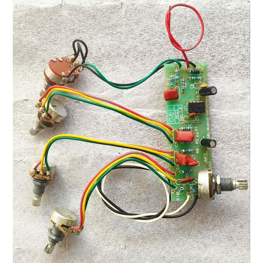 ORIGINAL PREAMP BASS AKTIF