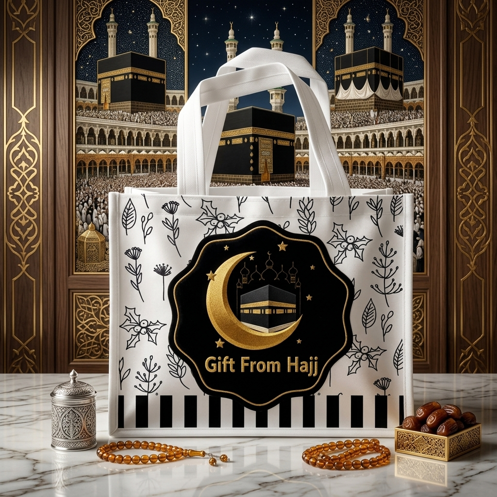 Tas Souvenir Haji Mabrur Oleh Oleh Hajj Haji Mekah Kakbah