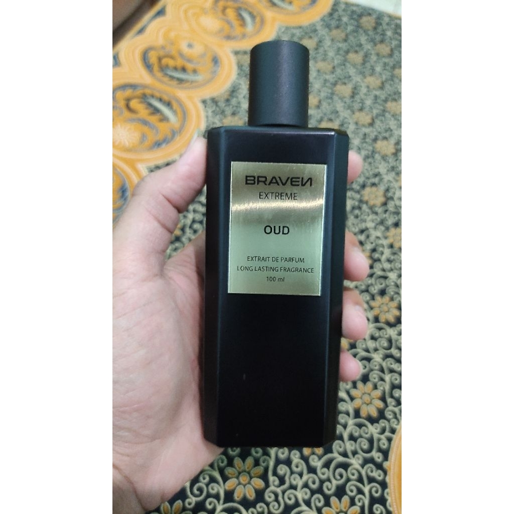 parfum pria braven extrait 100 ml OUD