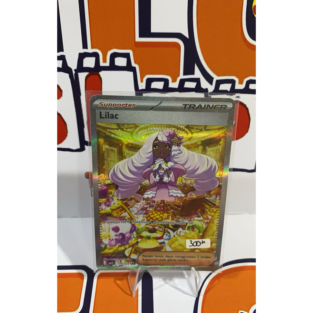 Kartu Pokemon Indonesia Trainer Lilac 179/123 SAR