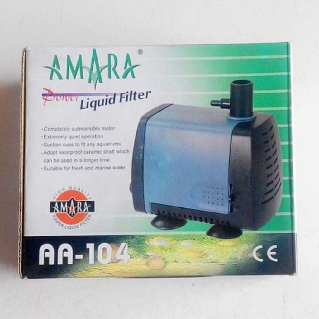AMARA AA-104 AA 104 POMPA AQUARIUM KOLAM DAN HIDROPONIK AKUARIUM  AMARA AA104 AA 104 Mesin Pompa Air