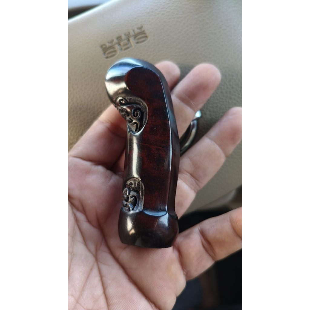 Deder/ handle keris model jogja kayu kemuning berut