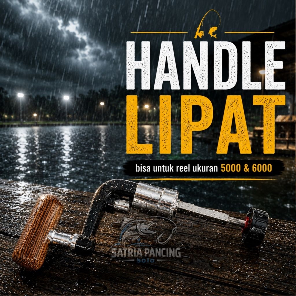 handle lipat/engkol reel untuk ukuran 5000-6000