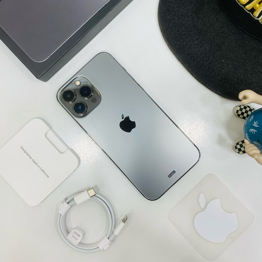 SECOND IPHONE 13 PROMAX 512 GB GRAPHITE GARANSI RESMI