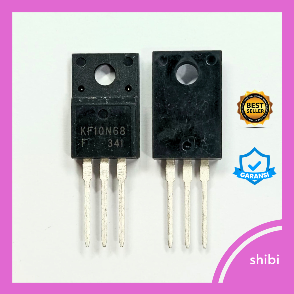 KF10N68 MOSFET KF 10N68 TO-220F 680V 10A BARU