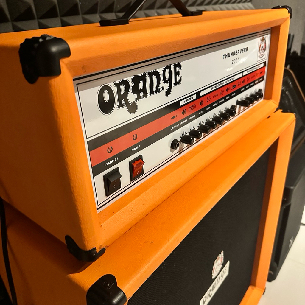 Ampli gitar 3 input 4x12 inch Orange Head + Cabinet