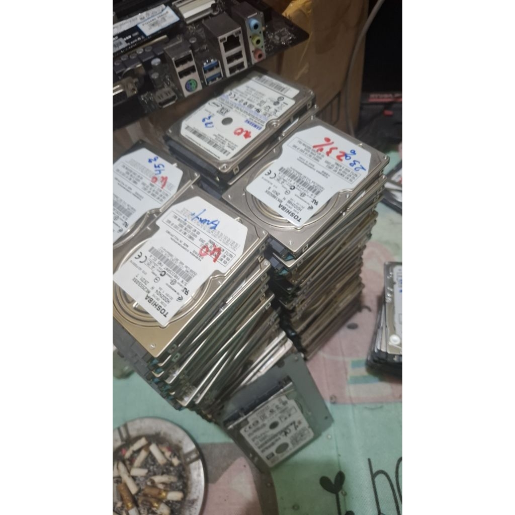 Hardisk Laptop Rusak banyak