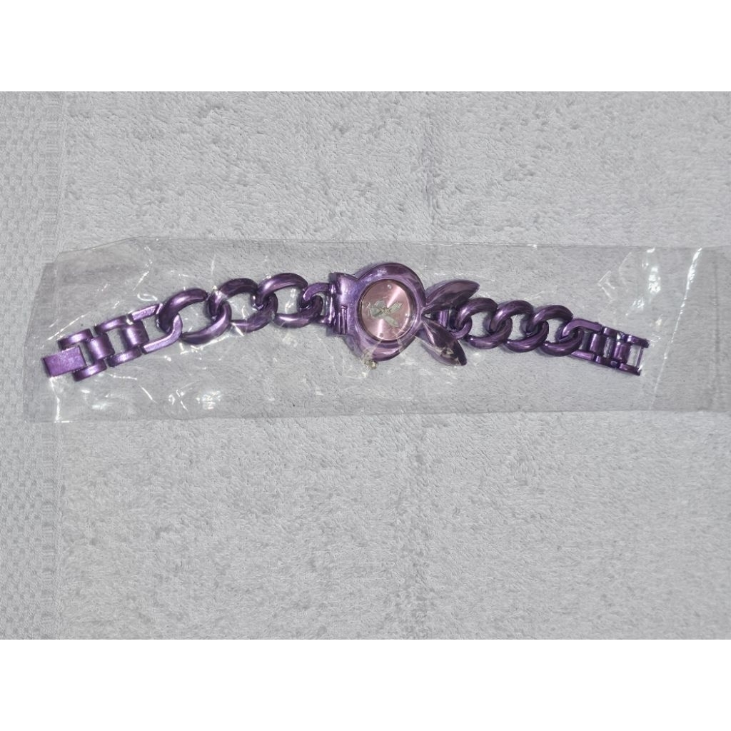 Jam playboy ungu/rantai/kokoh
