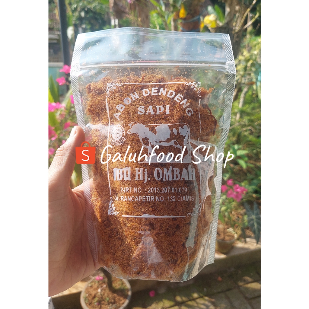 Abon Sapi Asli Ibu Hj Ombah Ciamis 250g