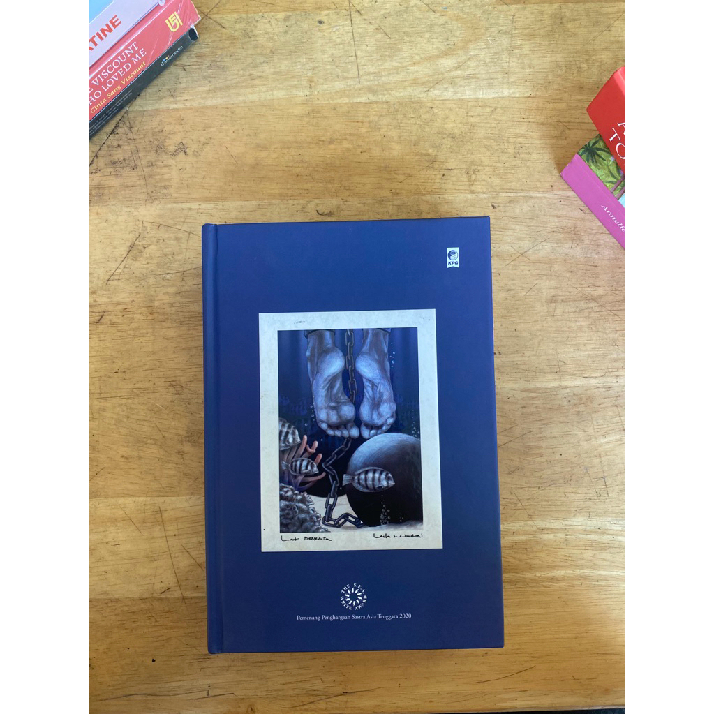 Preloved Novel Laut Bercerita Hard Cover