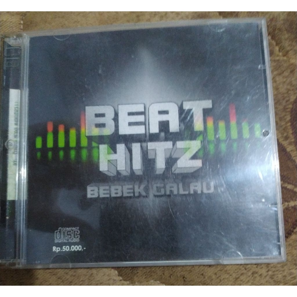 CD Audio Cyber DJ Team - Beat Hitz Bebek Galau (PT.Suara Mega Mandiri)