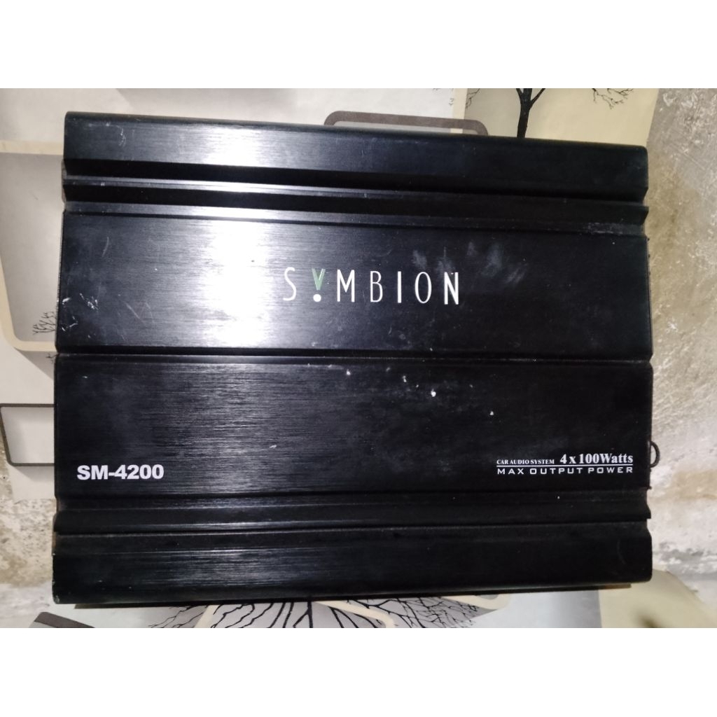 power amplifier mobil 4 channel merk symbion