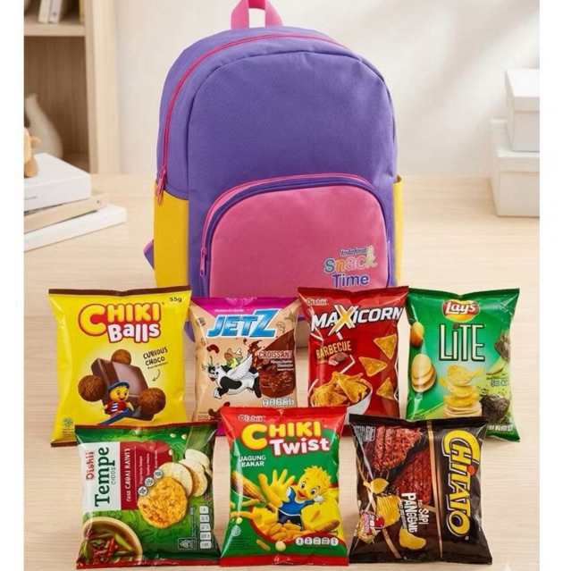 [PRJ 2026] CHITATO SNACK PAKET TAS RANSEL WARNA RANDOM isi 7pcs
