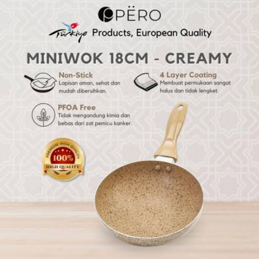 Pero wajan miniwok 18 cm