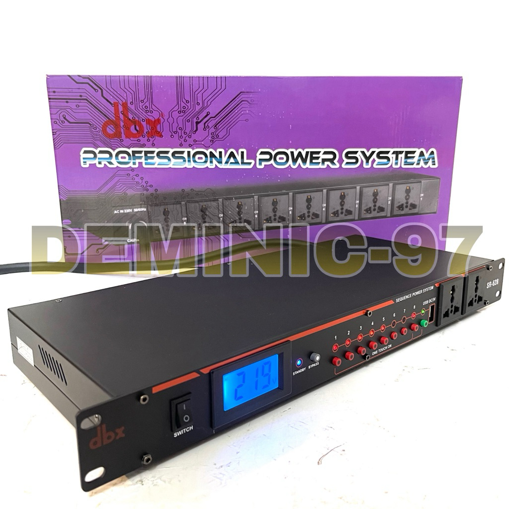 Power Sequencer Controller DBX SR 628 Power Distributor dbx SR628 Dbx Sr 628 Bagus ( Bisa COD )