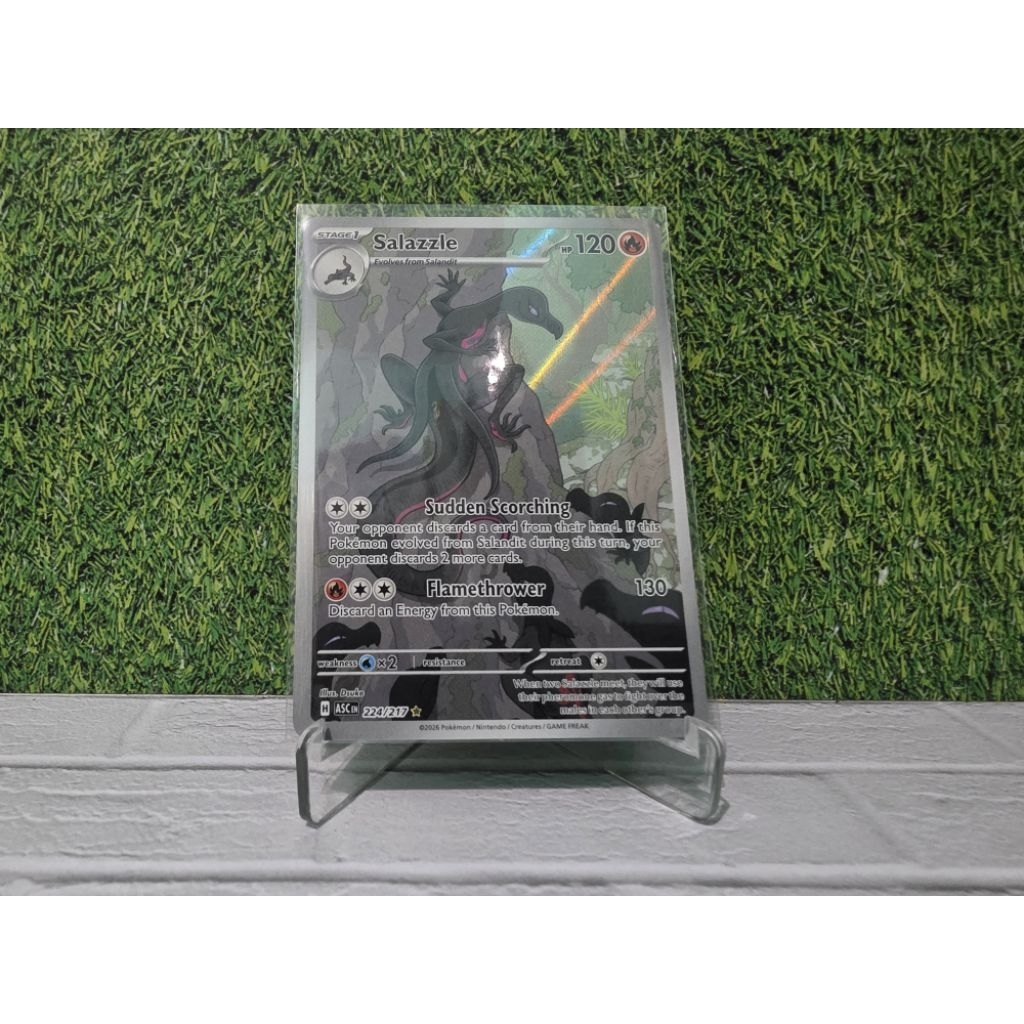 Salazzle 224/217 Illustration Rare Ascended Heroes