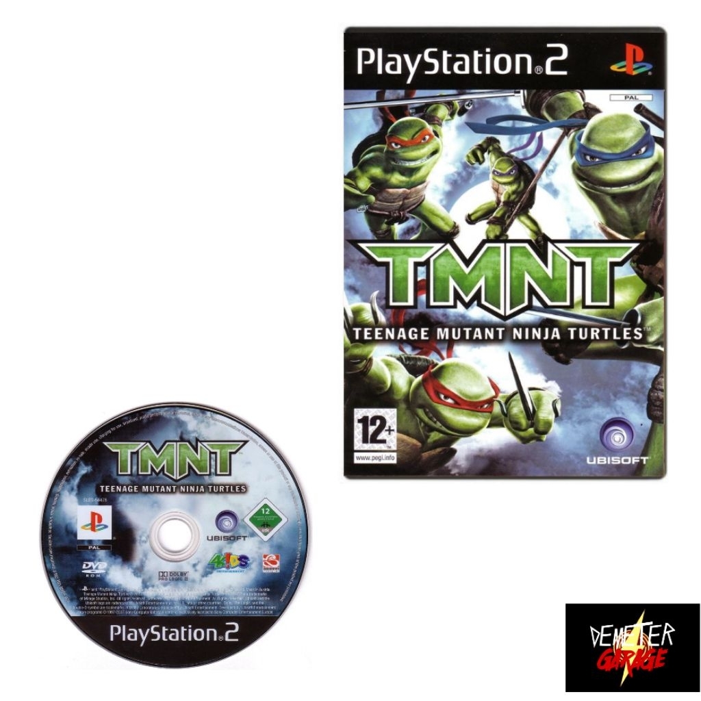 DVD GAME PS2 PLAYSTATION 2 TMNT / KASET PS2