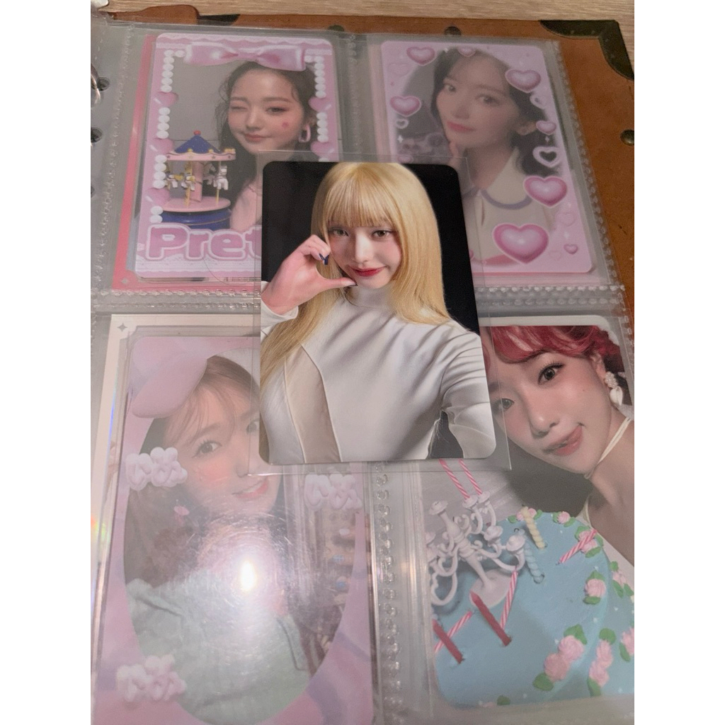 Wonyoung hapa kristin photocard official
