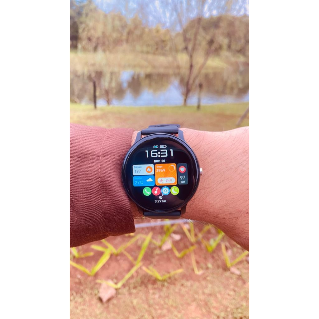 SMARTWATCH LIGE Q1 AMOLED RUNNING STRAVA