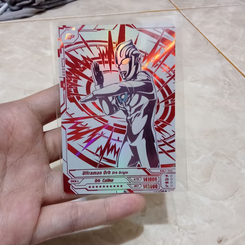 Super Universe Ultraman X Ultraman Orb Origin Kayou GP CCG Collectible Card Games KUL1-092