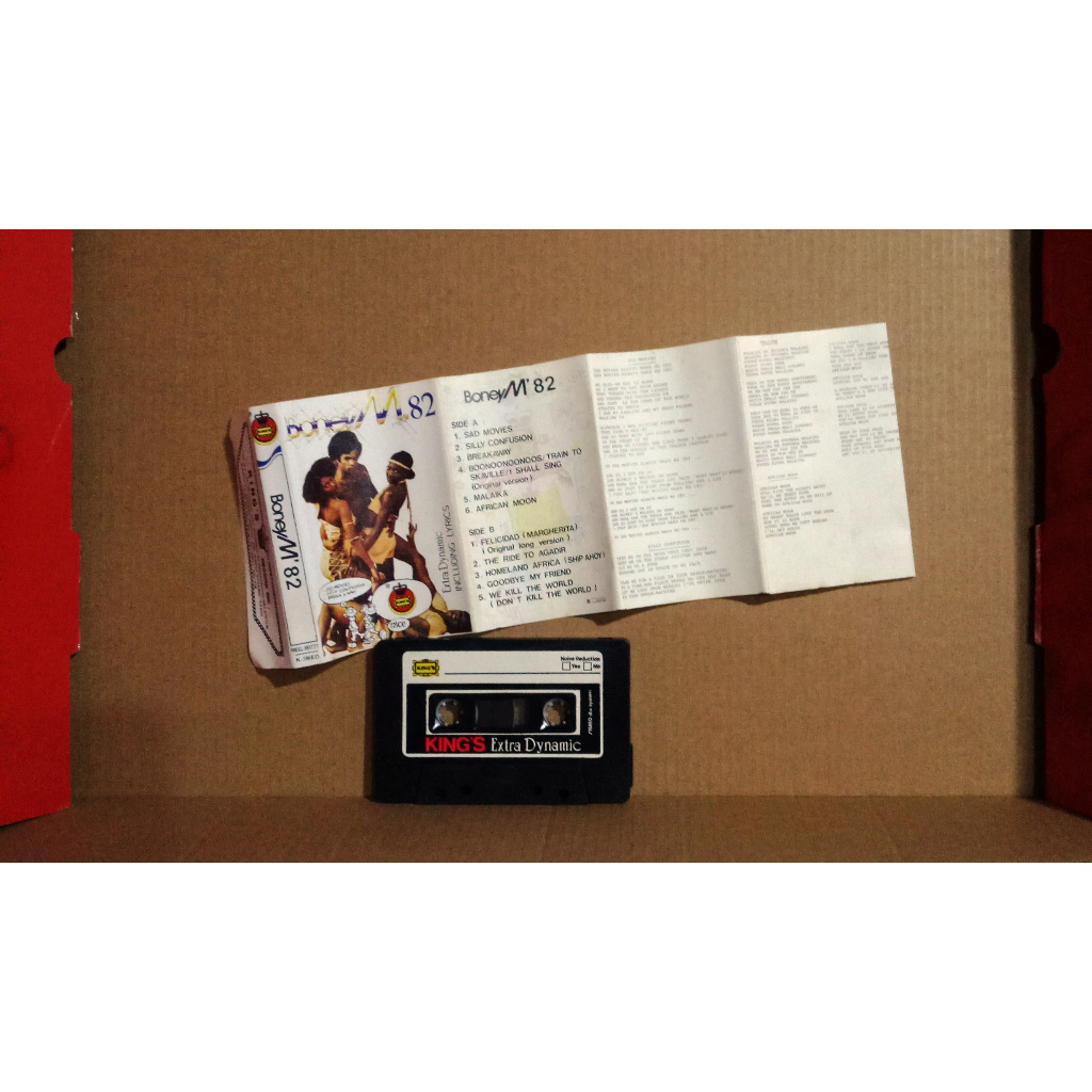 BONEY M - BONEY M 82 - Kaset