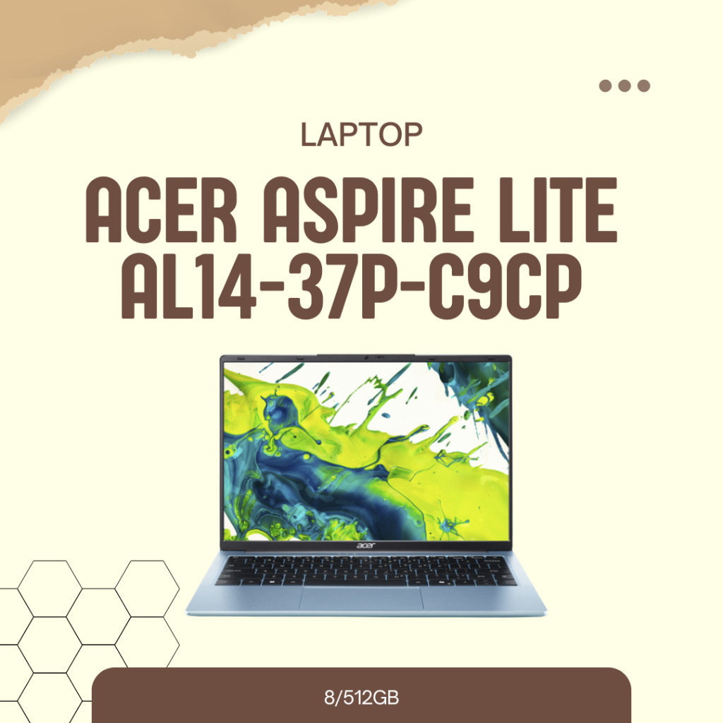 Laptop Acer Aspire Lite 14 Laptop Kerja Office SSD