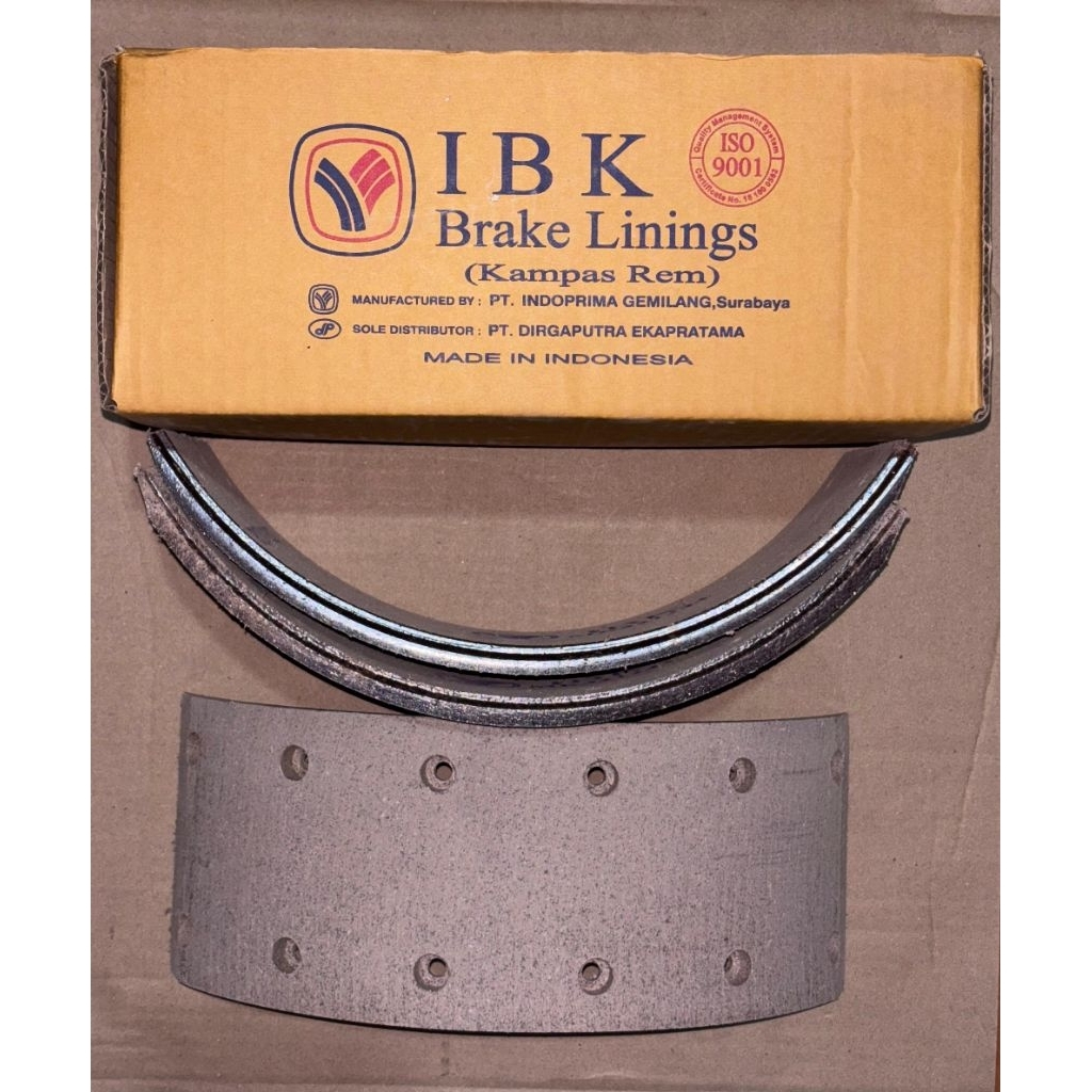 KAMPAS REM DEPAN CANTER/COLT DIESEL FE-447 F/R MERK IBK (PER PCS)