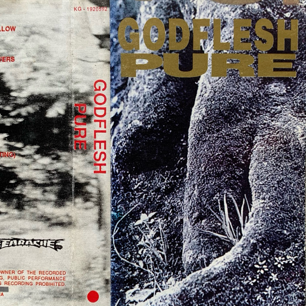 Kaset Pita Godflesh - Pure (1992 Earache Records)