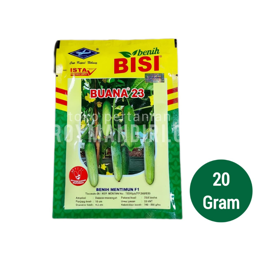Benih Timun Buana23 @20 gram