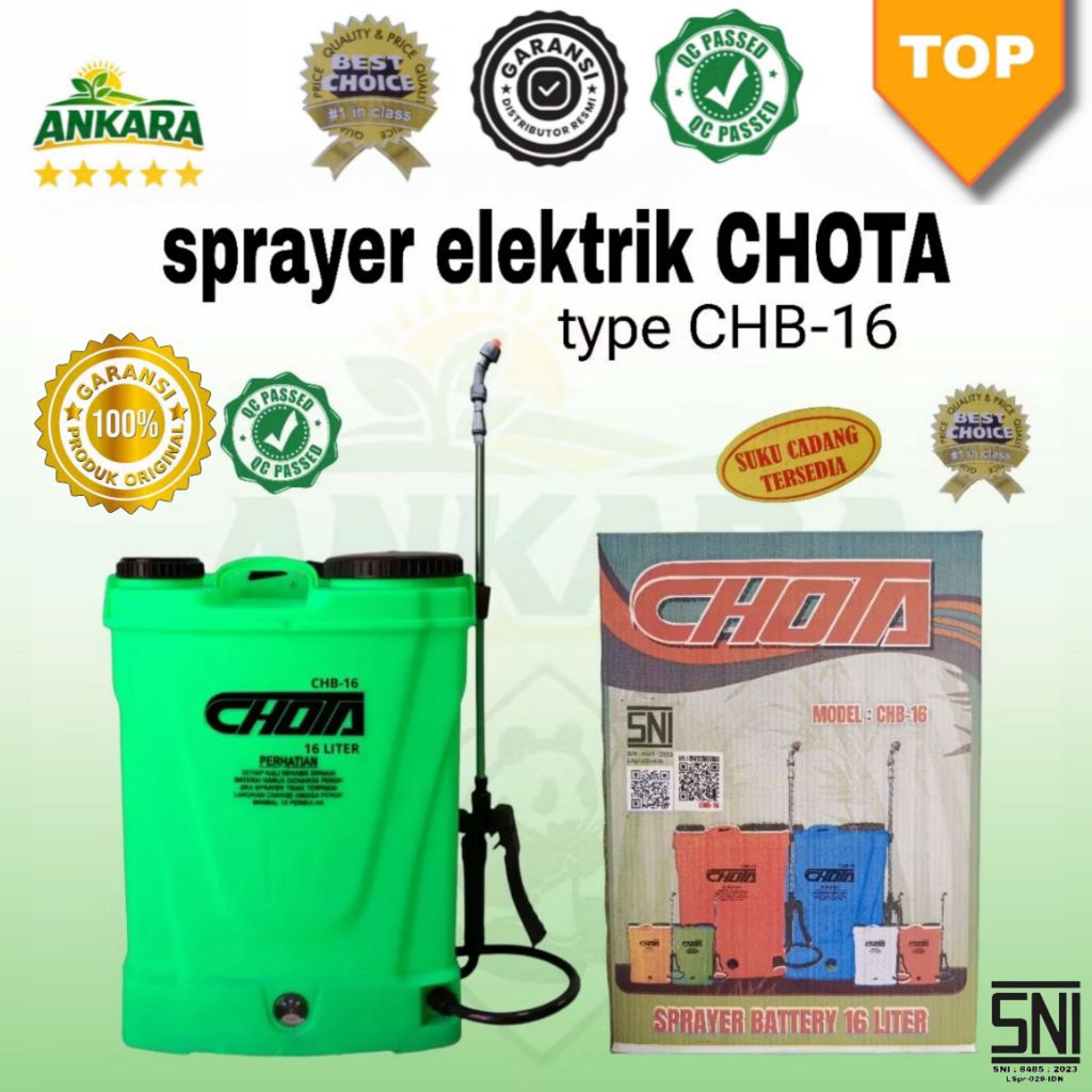 Sprayer Elektrik CHOTA 16L Original