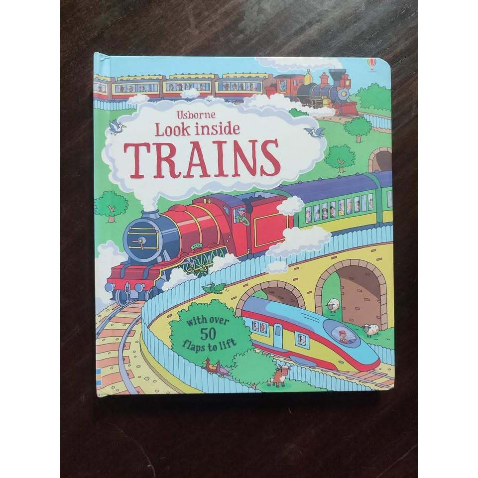 look inside train