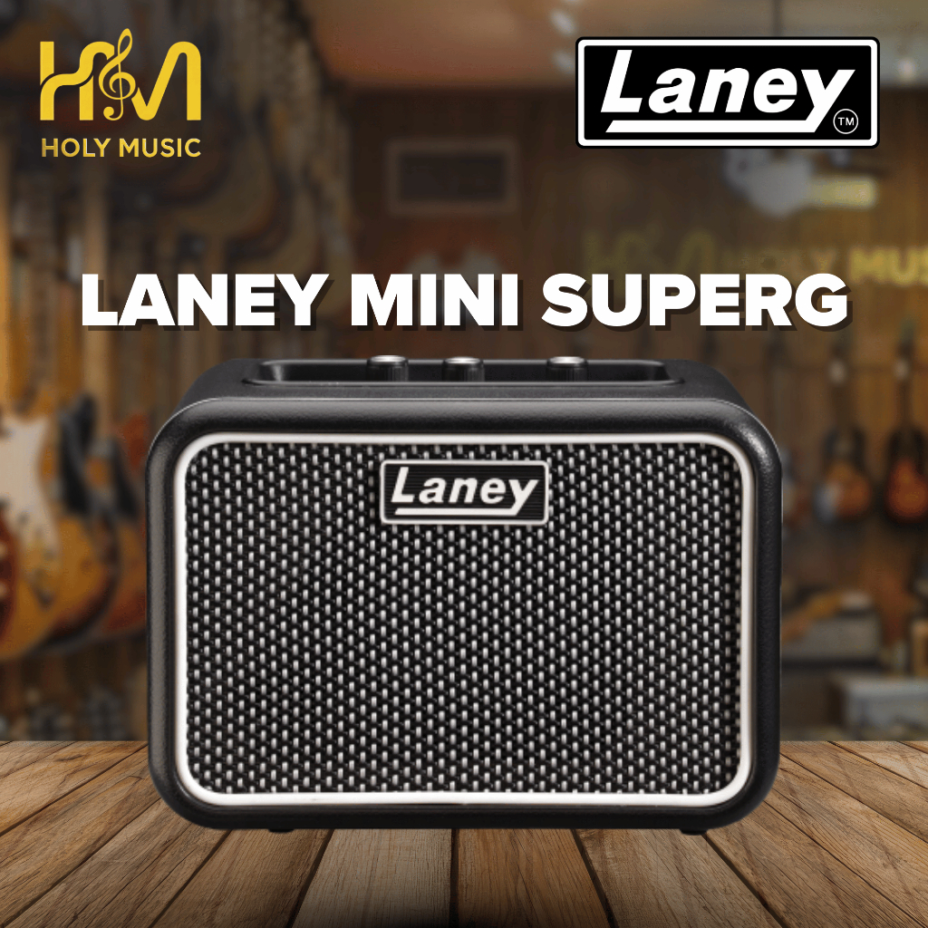 LANEY MINISTACK-SUPERG Ultra-Compact Guitar Amplifier – 100% Original