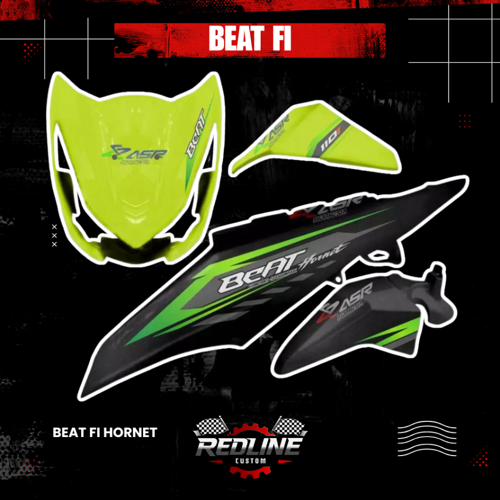 STRIPING BEAT FI 2014 MOTIF HORNET TRANSPARAN