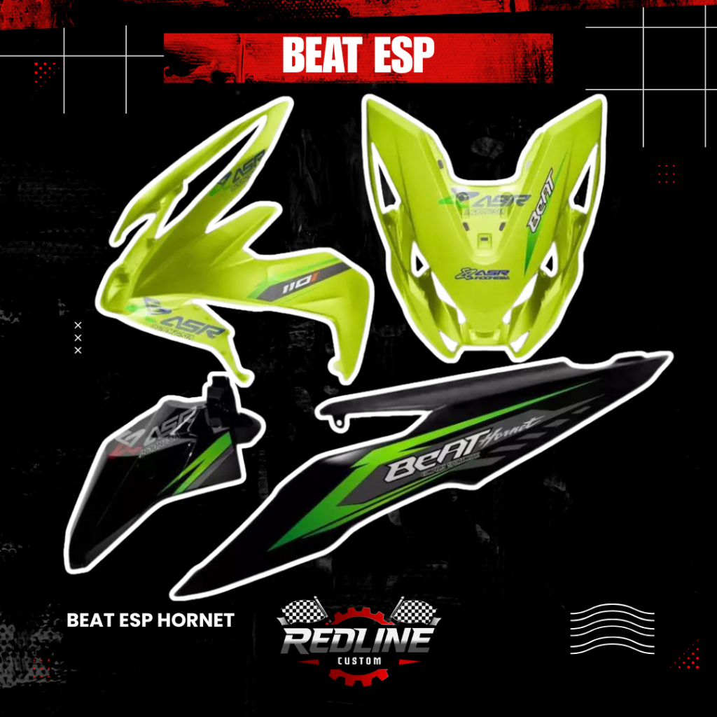 STRIPING BEAT DELUXE 2022 MOTIF HORNET TRANSPARAN