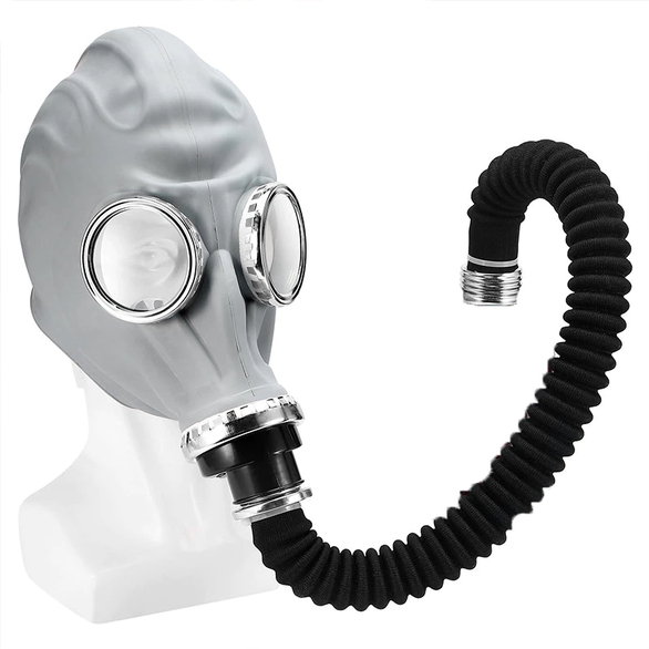 Topeng Gas Puda 59 - Russian Mask GP5 Respirator Chemical - Masker Gas Silikon