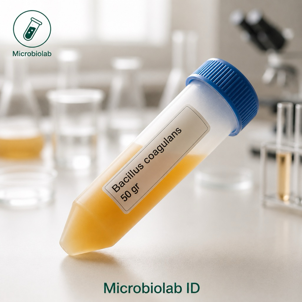 Isolat Culture Bacillus Coagulans Media Gel