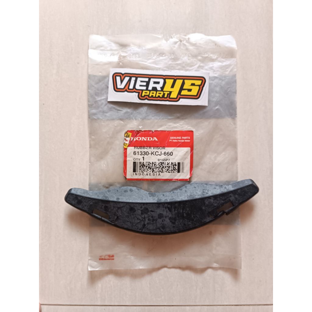 Karet rubber visor honda tiger revo original ahm 61330-KCJ-660