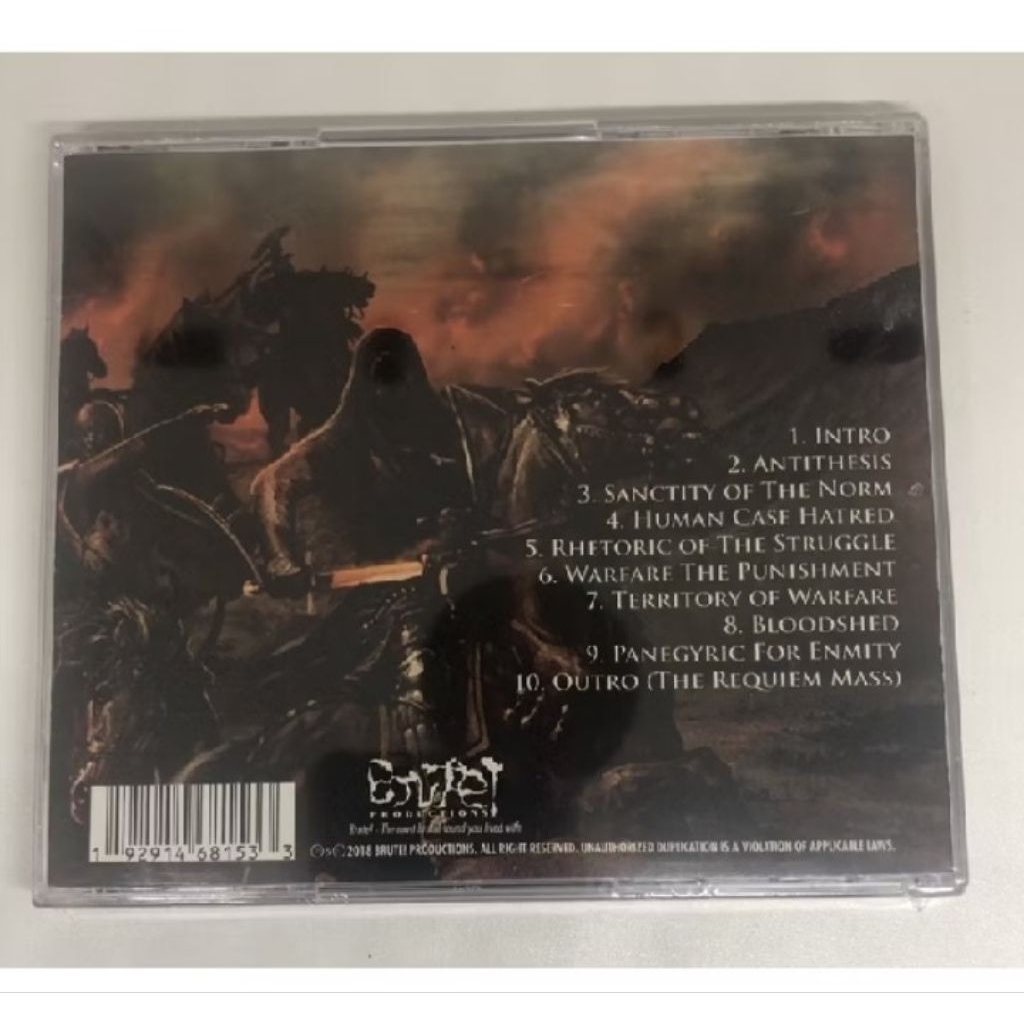 CD original import Osmed - Territory of Warfare