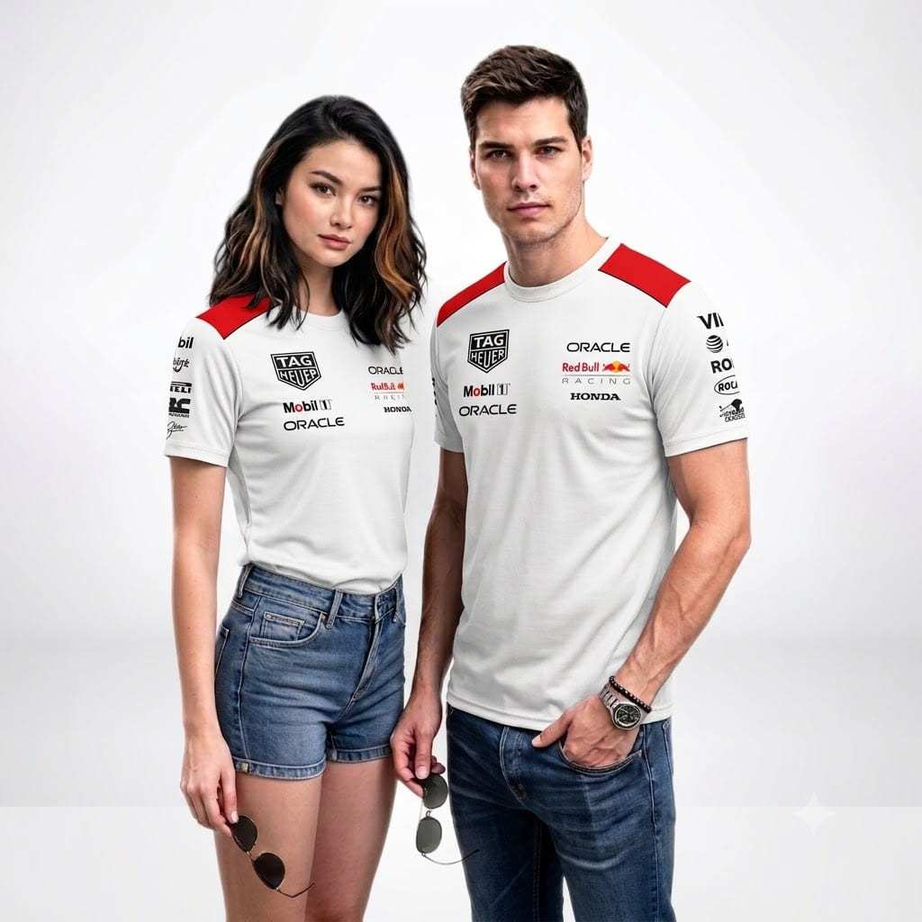 Kaos Jersey F1 RedBull Honda HRC Red Bull Custom