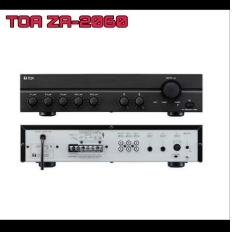 Ampli TOA mixer power amplifier ZA 2060