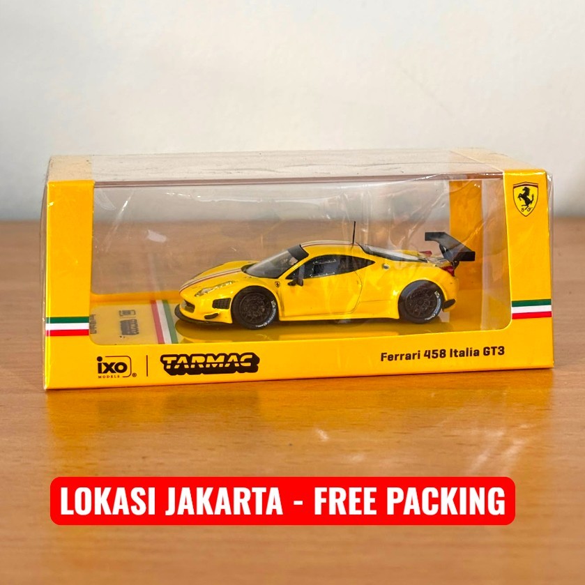 Tarmac Ferrari 458 Italia GT3 Yellow