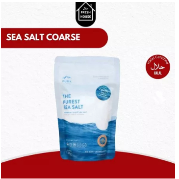 PURA SEA SALT COARSE / PURA SEA SALT FINE 300GR