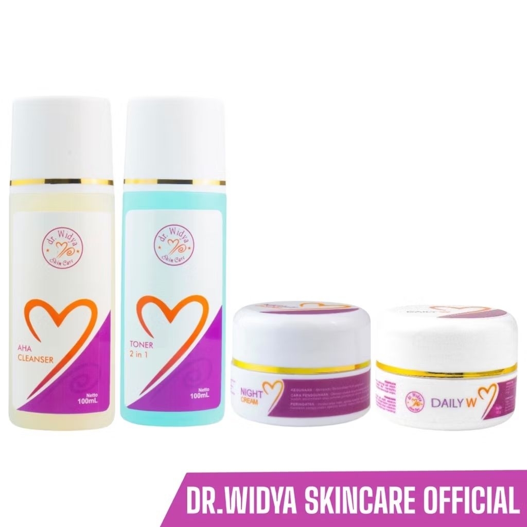WHITENING SET|| BPOM||1 PAKET|| dr.widya skincare