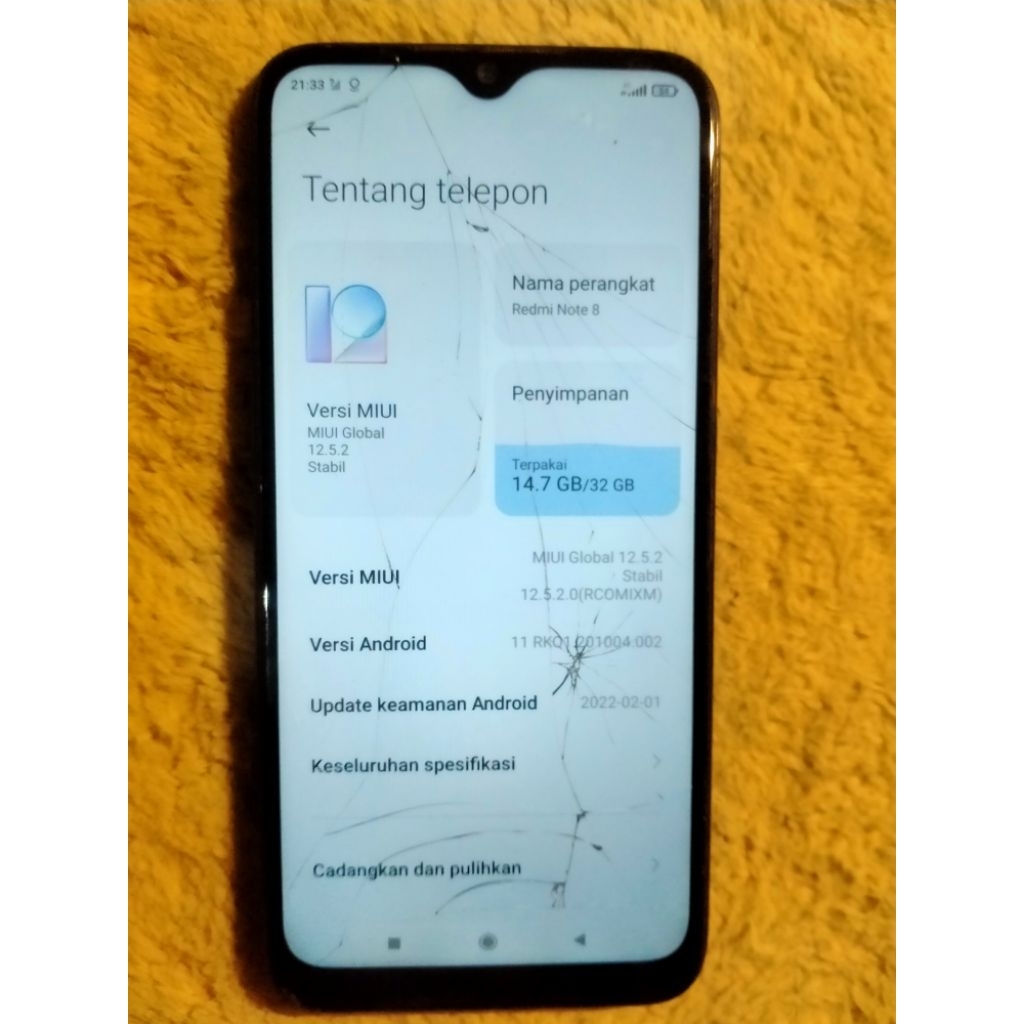 redmi note 8 3/32