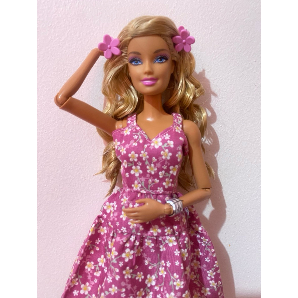 Preloved Barbie Face GG pivotal (flat feet/kaki datar)