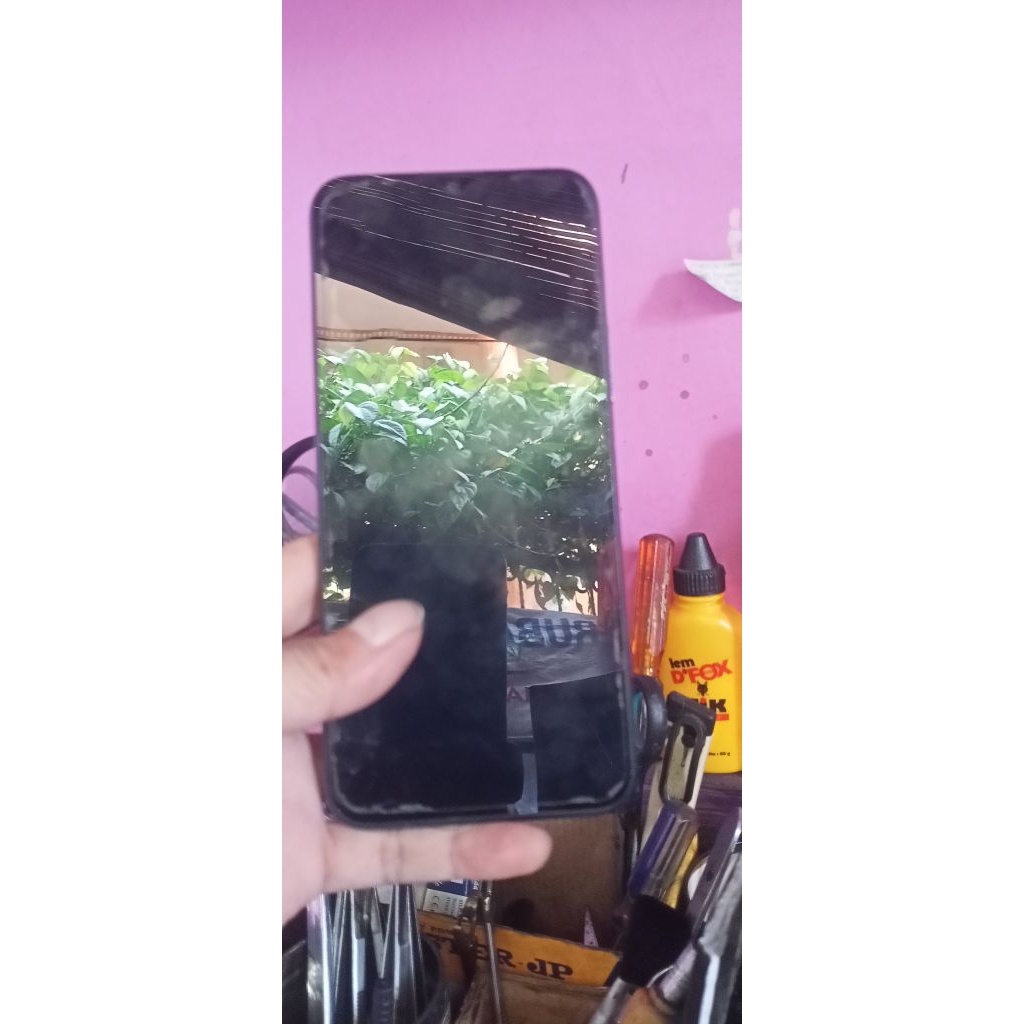 hp Infinix smart 5 mati mesin ,lcd hidup, unit