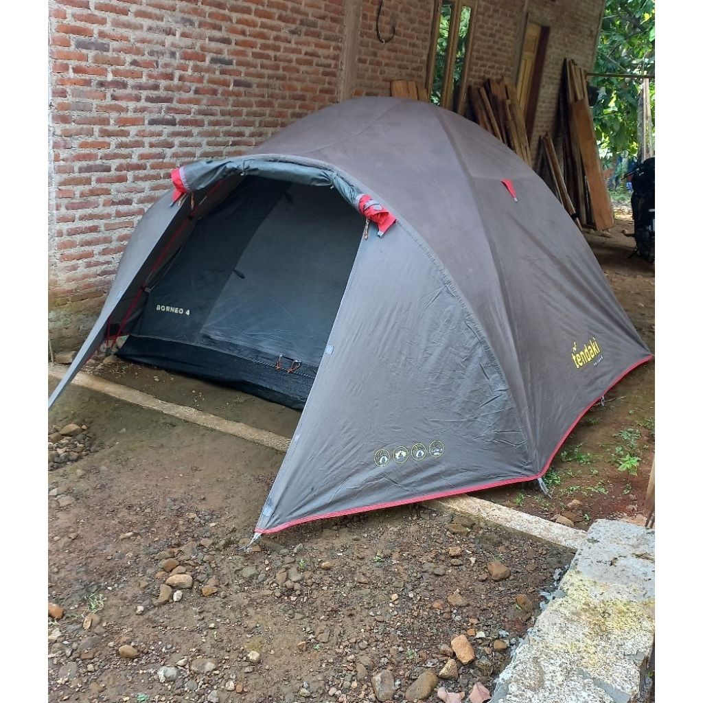 tenda second tendaki 4 dark grey