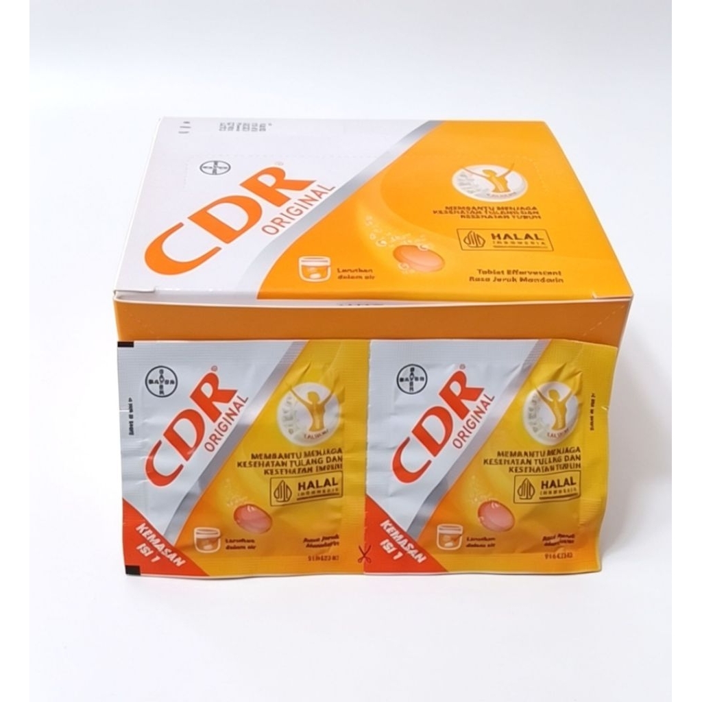 cdr strip 2 tablet effervesent